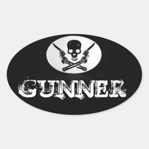 Gunner Sticker