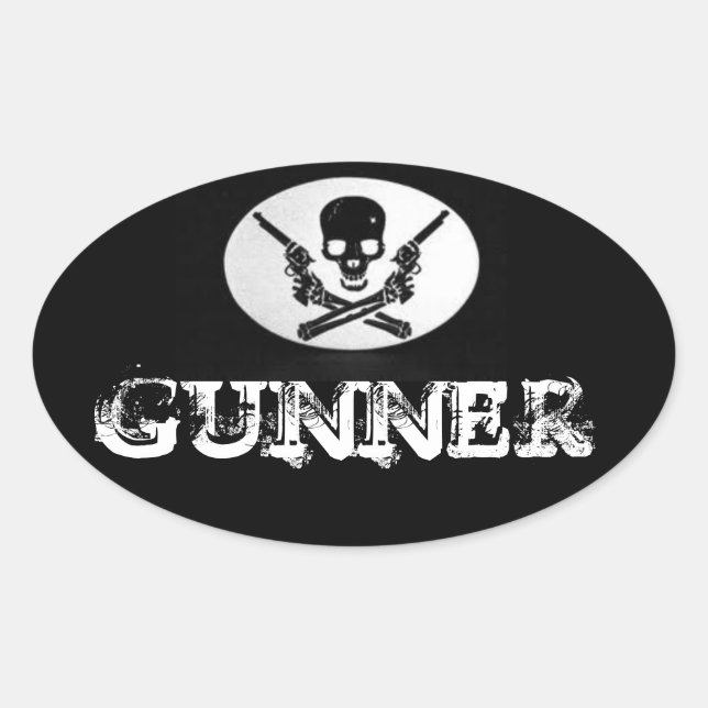 Gunner Sticker (Front)