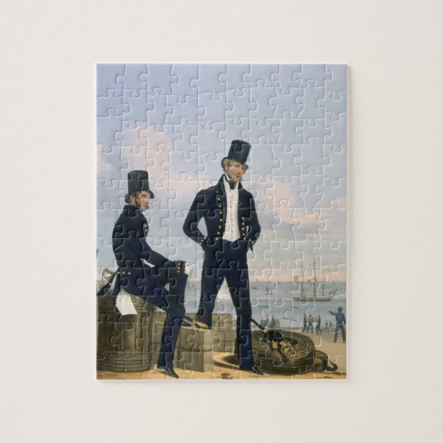 Gunners, Boatswains and Carpenters, plate 11 from Jigsaw Puzzle (Vertical)