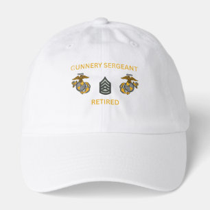Gunnery Sergeant Retired Hat