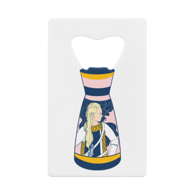 Gunnhild Credit Card Bottle Opener (Front)