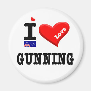 GUNNING - I Love Magnet