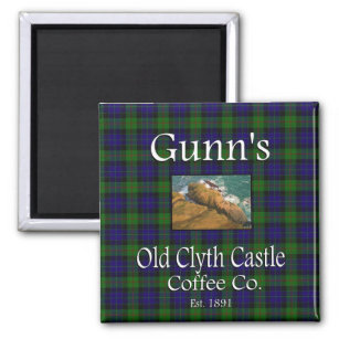 Gunn's Old Clyth Castle Coffee Co. Magnet