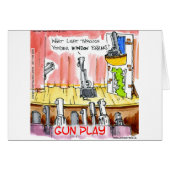 GunPlay Funny Cartoon (Front Horizontal)