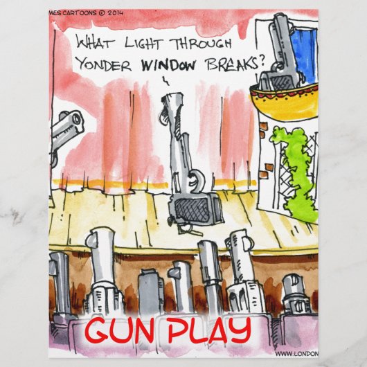 GunPlay Funny Cartoon (Front)
