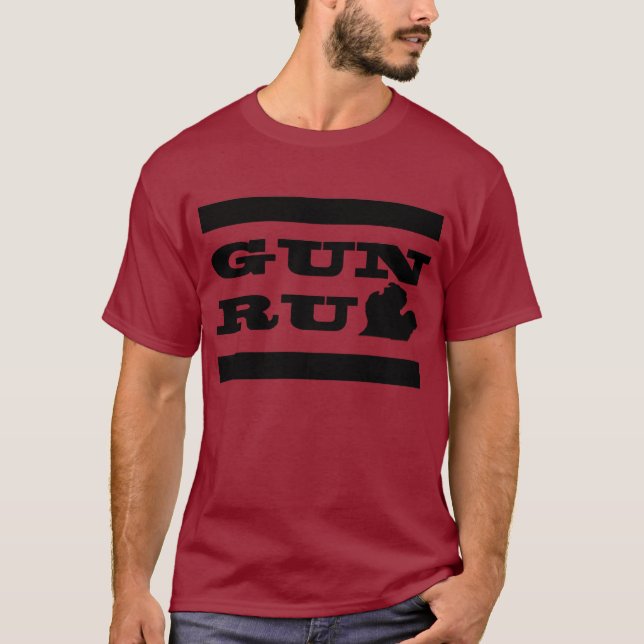 GunRu Michigan T-Shirt (Front)