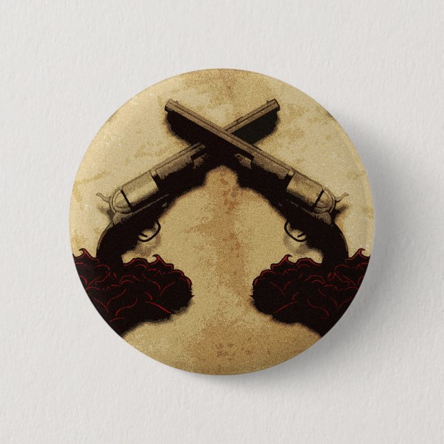 Guns and Roses Button (Front)