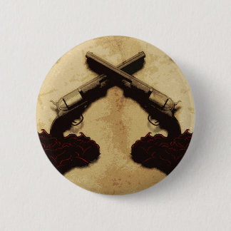 Guns and Roses Button