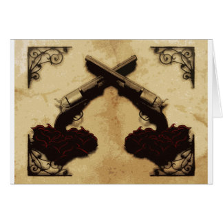 Guns and Roses Cards