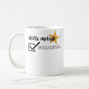 Guns And Ships Coffee Mug