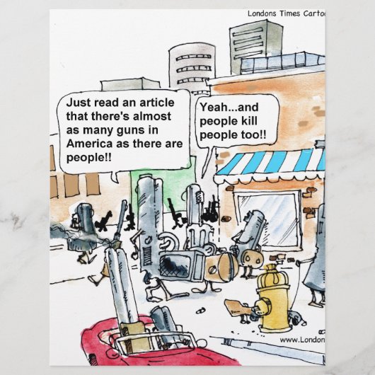 Guns Don't Kill Funny Gifts, Tees & Cards (Front)