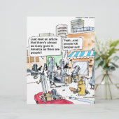 Guns Don't Kill Funny Gifts, Tees & Cards (Standing Front)