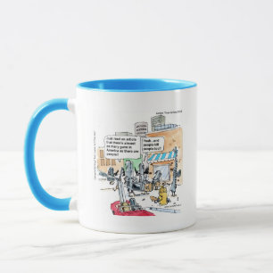 Guns Don't Kill Funny Gifts, Tees & Cards Mug