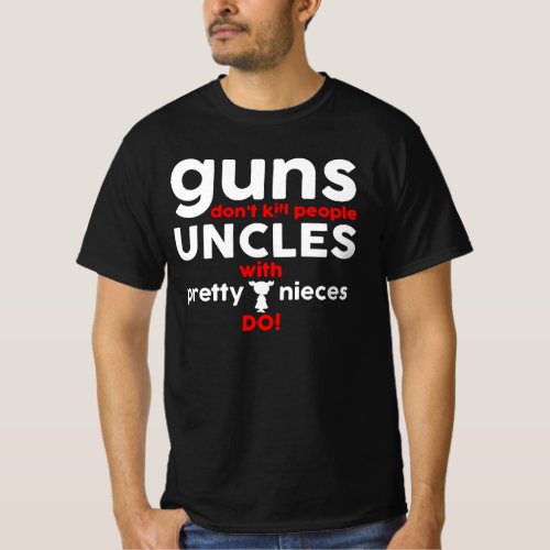Guns dont kill people i do anti guns T_Shirt
