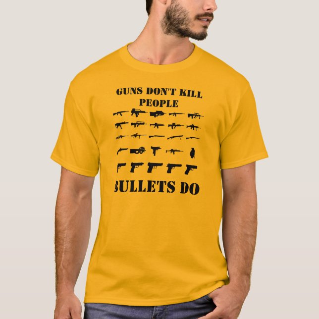 GUNS DON'T KILL T-Shirt (Front)