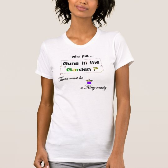 Guns in the Garden Ladies Top