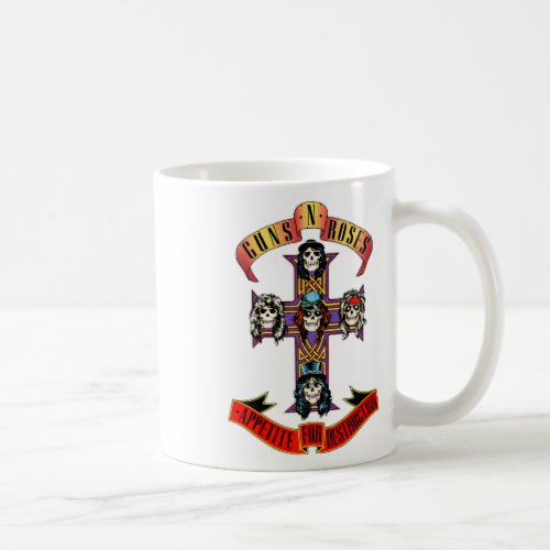 Guns N39 Roses Classic Cross Logo Premium  Coffee Mug