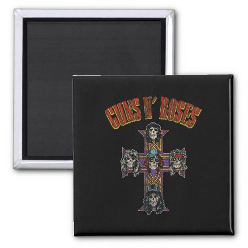 Guns N39 Roses Cross Arch  Magnet