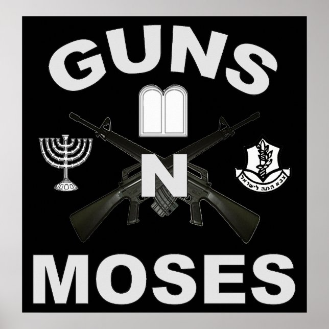 Guns n Moses Dark Poster (Front)