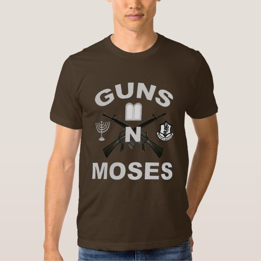 Guns n Moses Dark T-Shirt | Zazzle