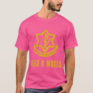 Guns N Moses Israel Defense Forces Idf Tzahal Krav T-Shirt