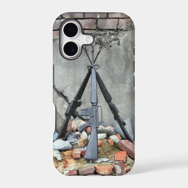 Guns Of War Iphone Case (Back)