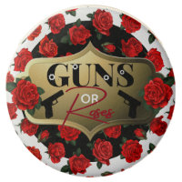 Guns or Roses Gender Reveal Baby Shower Chocolate Covered Oreo