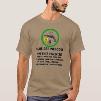 GUNS WELCOME T-Shirt