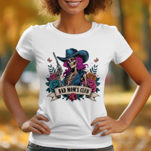 Gunslinger Bones The Undead Cowboy T_Shirt