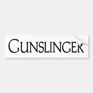 Gunslinger Bumper Sticker