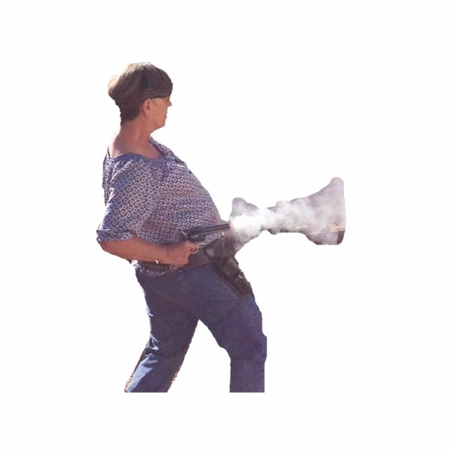 Gunslingers of the West - Miss Kitty Statuette (Front)