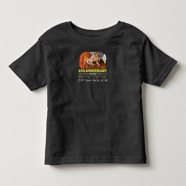 Gunsmoke 65th Anniversary 19552020 Signature Toddler T-shirt (Front)