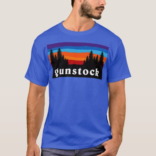 Gunstock Mountain New Hampshire Ski Snowboard Skii T_Shirt