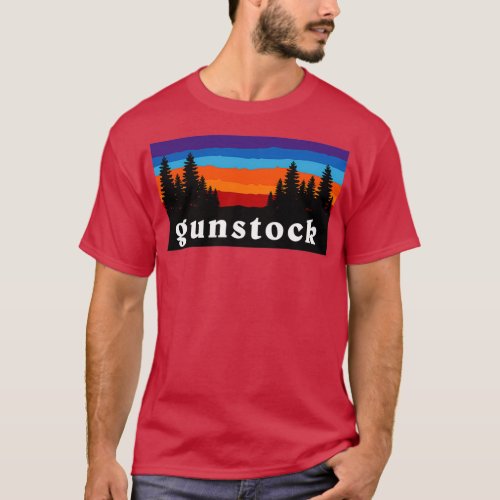 Gunstock Mountain New Hampshire Ski Snowboard Skii T_Shirt