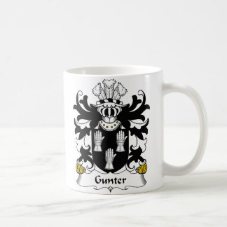 Gunter Family Crest Coffee Mug