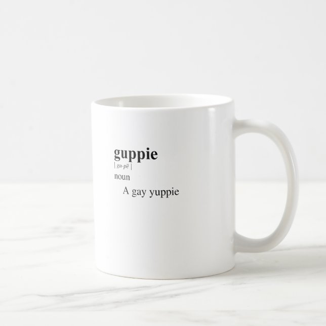 GUPPIE COFFEE MUG (Right)