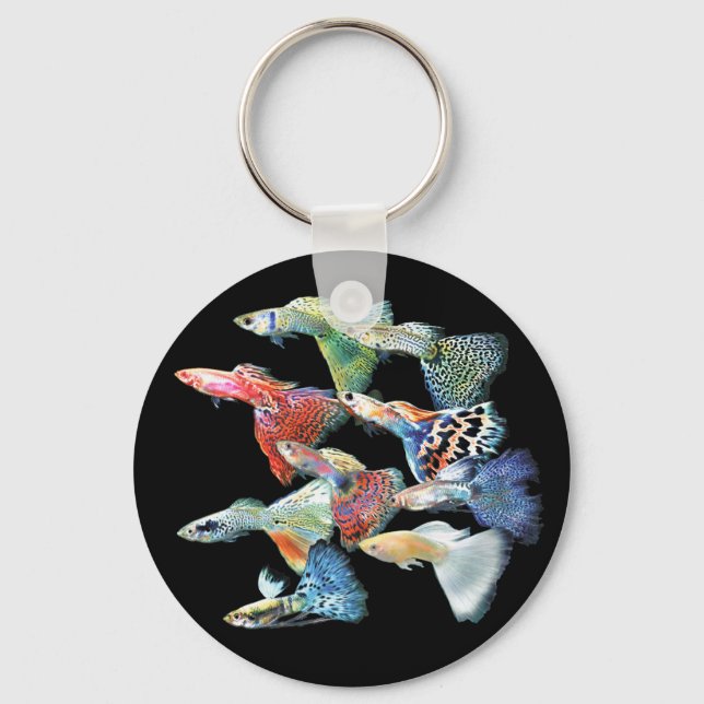 Guppies Keychain (Front)