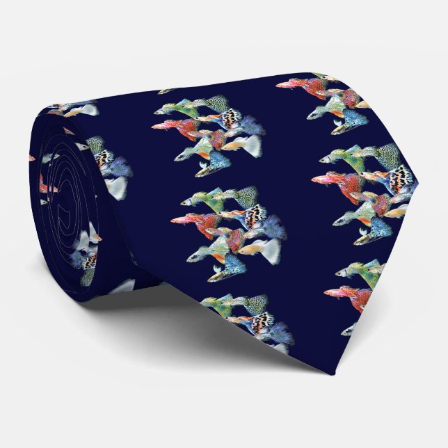 Guppies Neck Tie (Rolled)