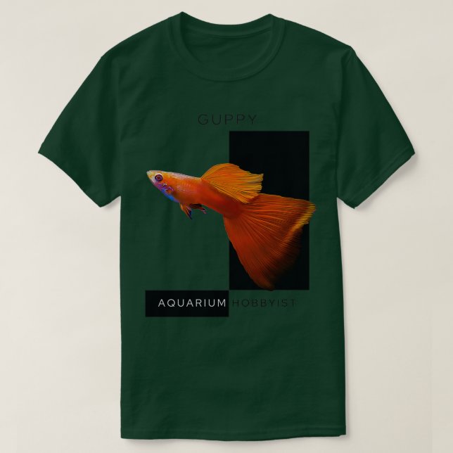 Guppy Aquarium T-Shirt (Design Front)
