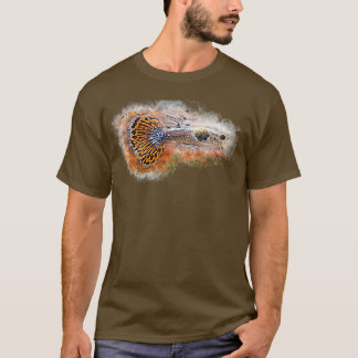 Guppy Elephant Ear Poecilia reticulata T-Shirt