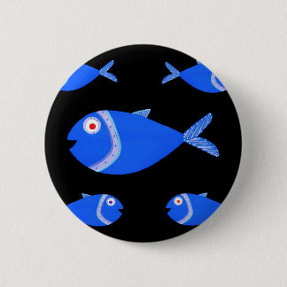 Guppy Fish Button