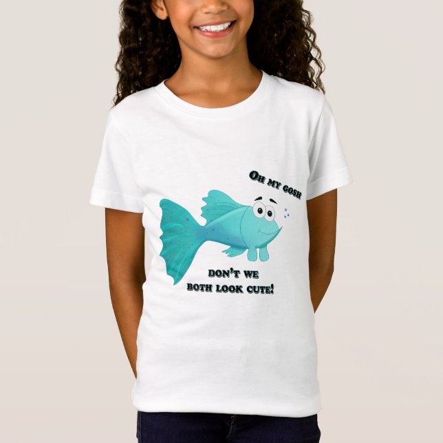 Guppy fish illustration T-Shirt (Front)