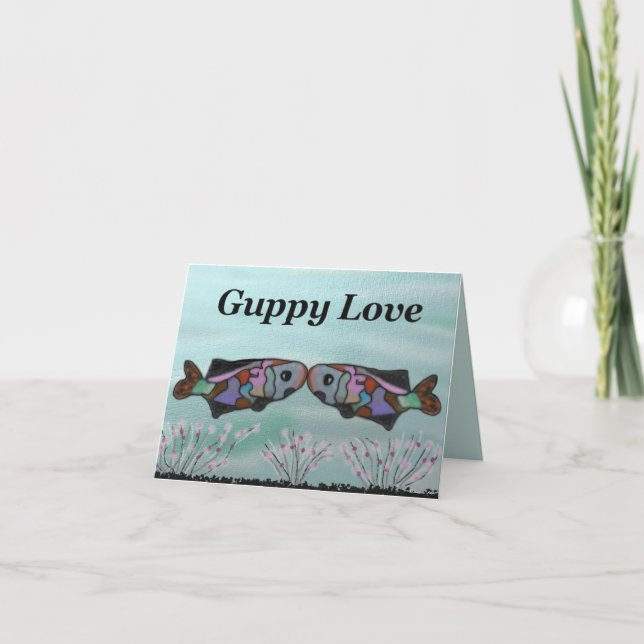 Guppy Love Card (Front)