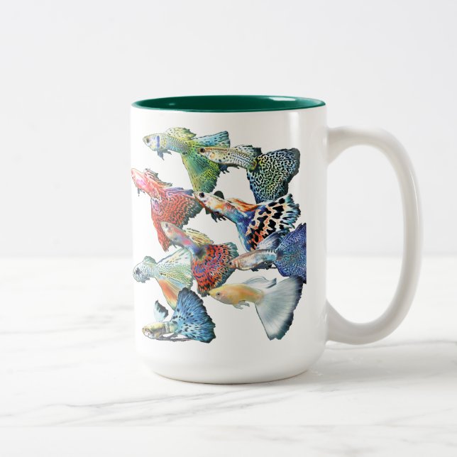 Guppy Two-Tone Coffee Mug (Right)