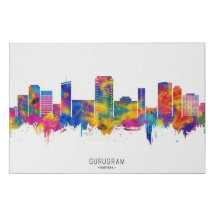 Gurgaon Haryana Skyline