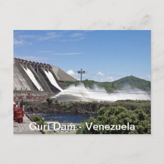 Guri Dam Postal Postcard