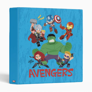 Guri Hiru Avengers 3 Ring Binder