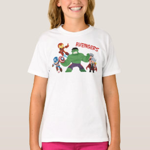 Guri Hiru Avengers Action Group T-Shirt
