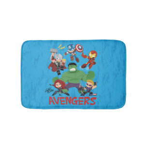 Guri Hiru Avengers Bath Mat