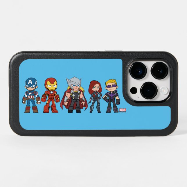 Guri Hiru Avengers Group Otterbox iPhone Case (Back Horizontal)